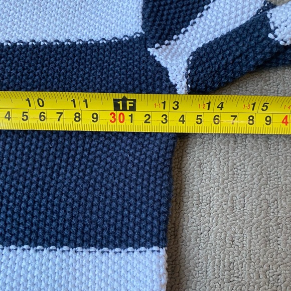 Witchery Kids Girls Cotton Long Sleeve Stripes Ruffle Knit Sweater Jumper Sz 4Y - Picture 7 of 8